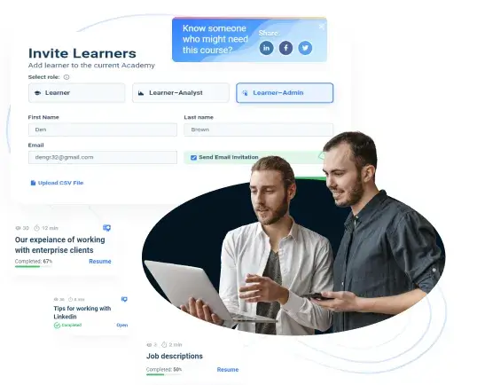 Learndash alternatives: Learner Roles at AcademyOcean LMS