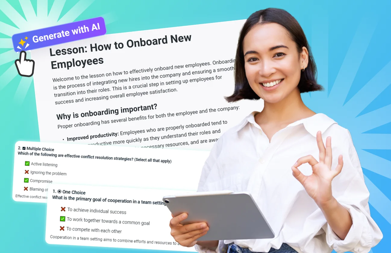 Generate Courses with AI AcademyOcean advanced AI generates extensive courses covering various topics