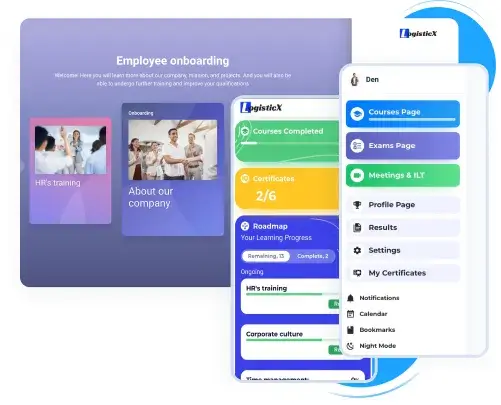 AcademyOcean LMS: Welcome page customization