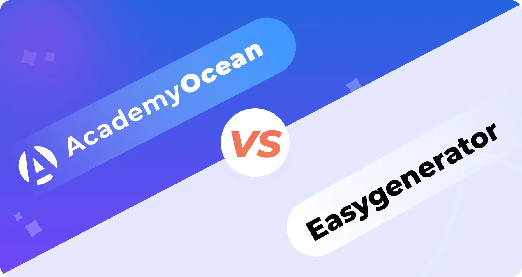 Easygenerator alternatives: AcademyOcean LMS