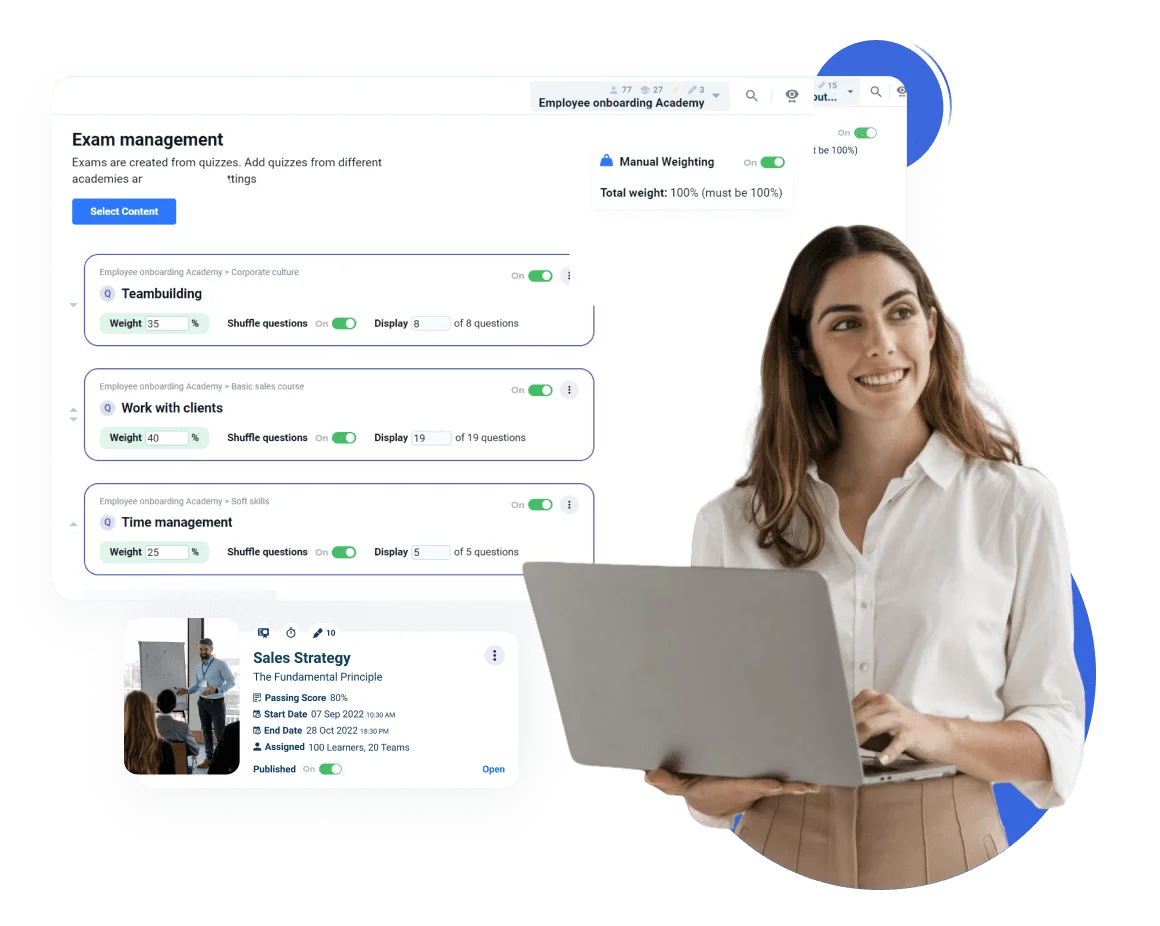 AcademyOcean: Exam Management - eloomi Competitors Series
