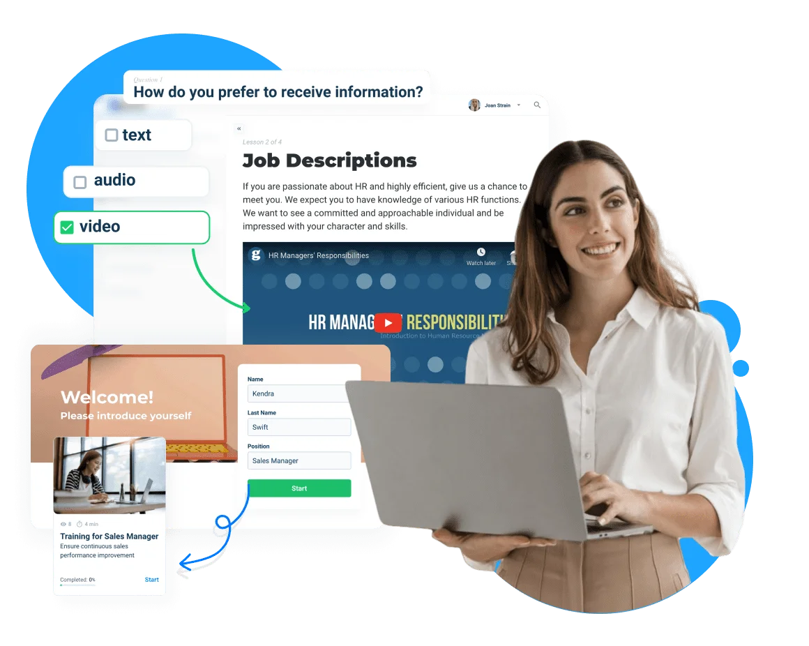 Northpass alternative: Dynamic Content at AcademyOcean LMS