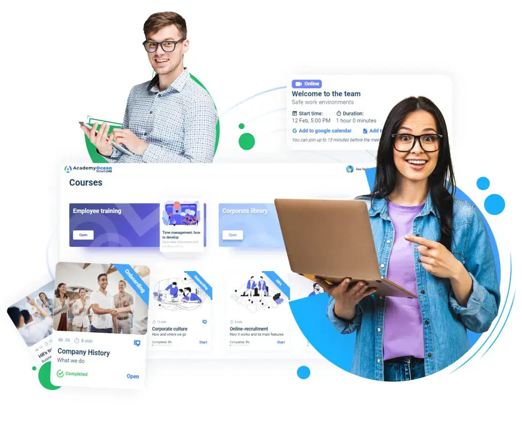 AcademyOcean LMS: Course & Content Management