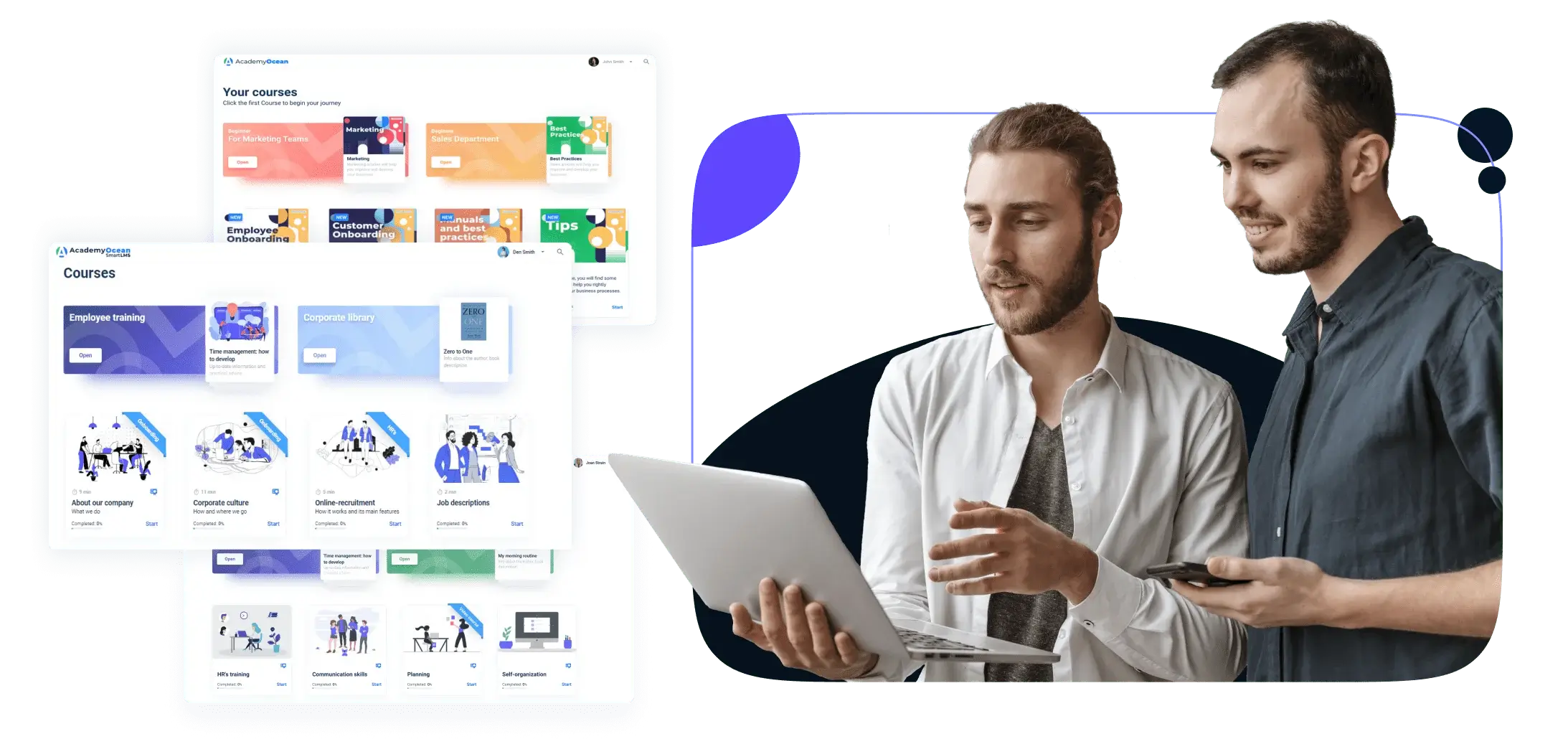 AI-based LMS: AcademyOcean LMS