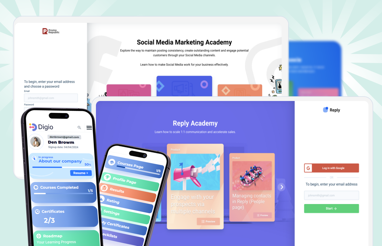 Easy Implementation of AcademyOcean LMS for Insurance Quick setup of an insurance LMS for efficient training
