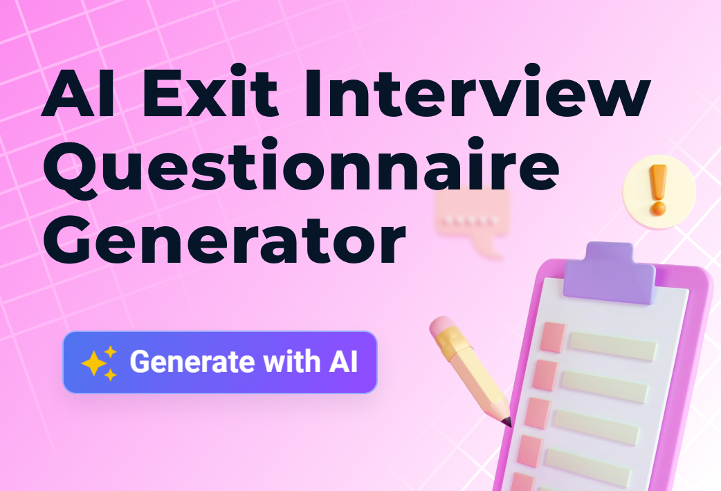 AI Exit Interview Questionnaire Generator