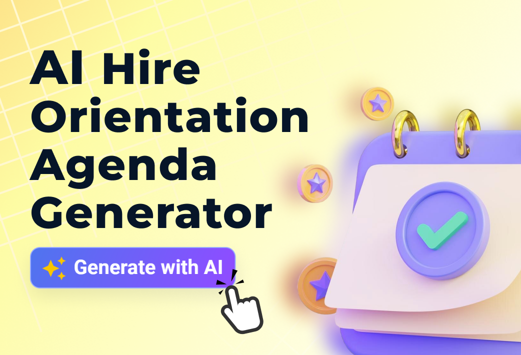 AI Hire Orientation Agenda Generator