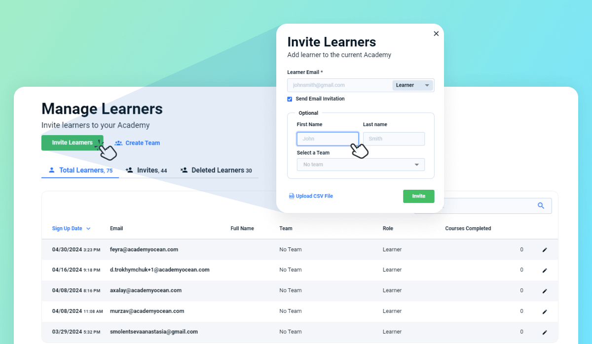 Step 2: Add Users Step 2: Add Users