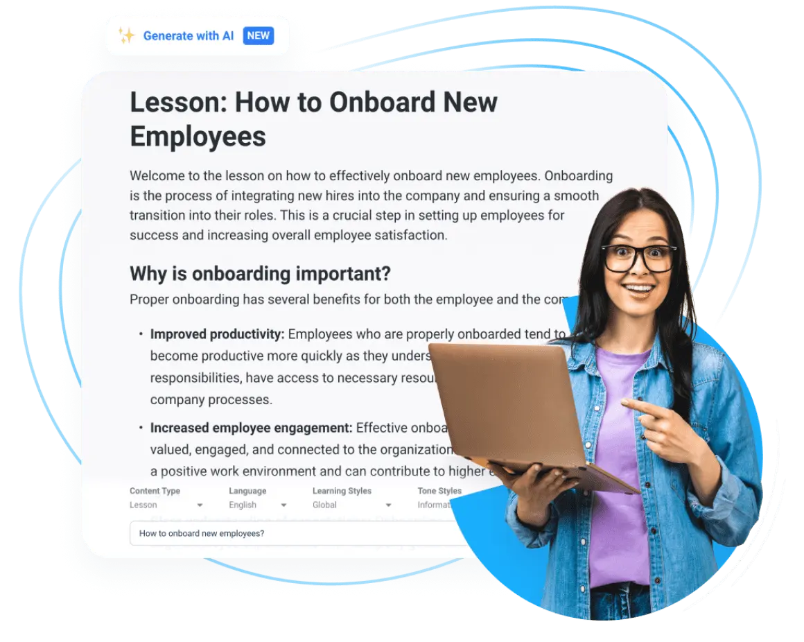 Leverage AI to Generate Personalized Content with AcademyOcean's LMS Administration