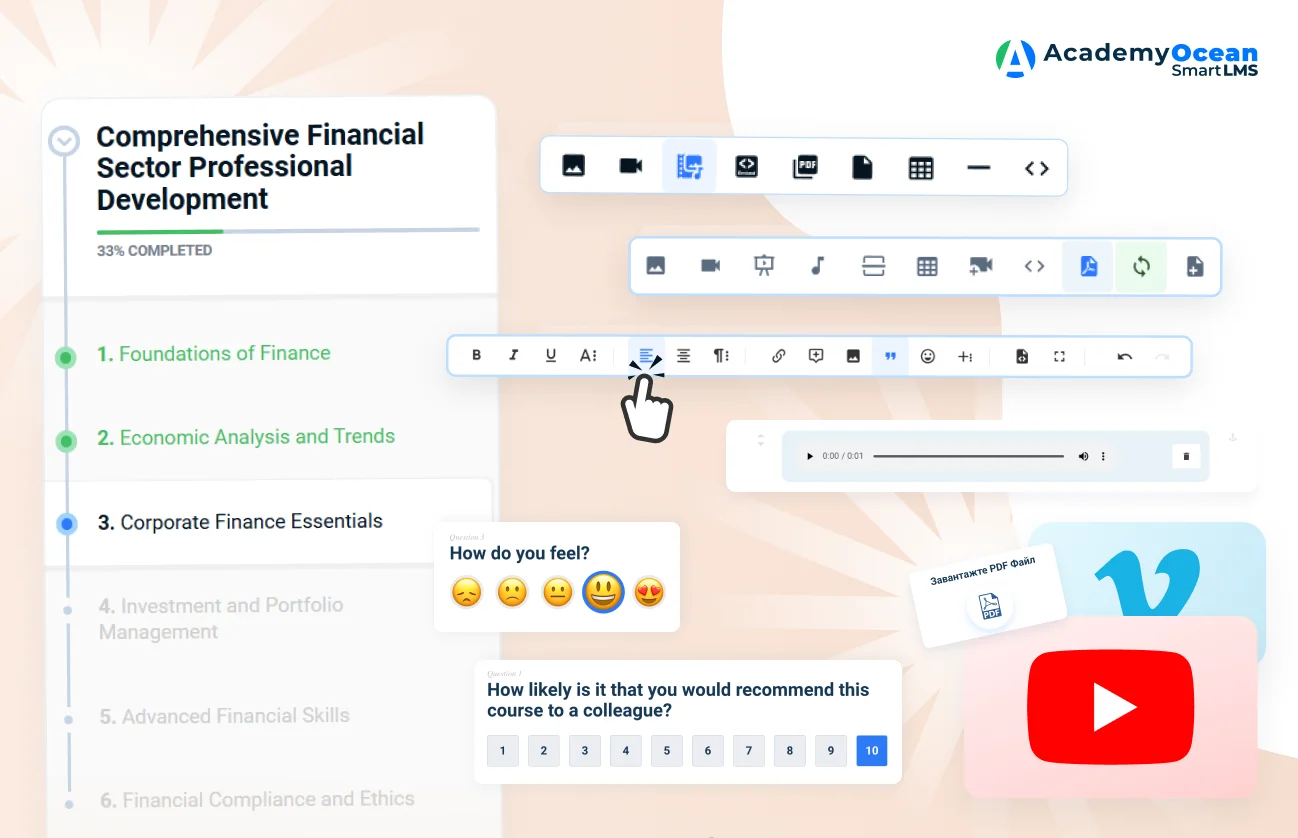 Create financial content Create financial content