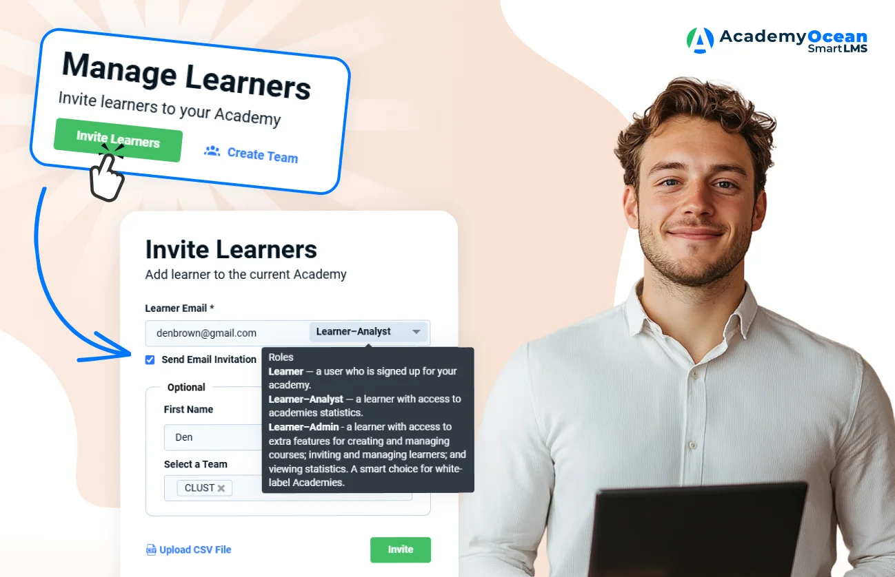 Enroll finance learners Enroll finance learners