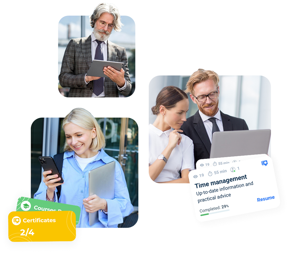 Showing LMS for Financial Sector