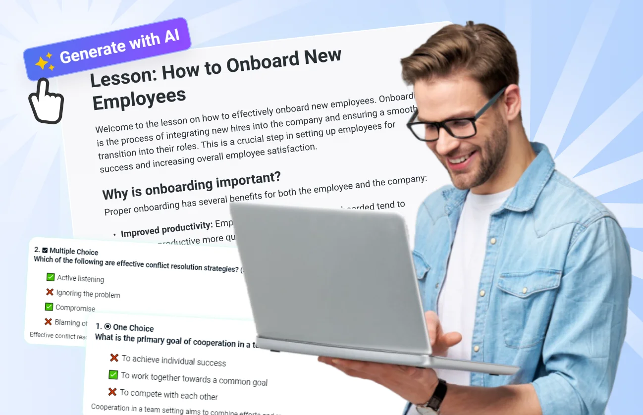 Streamline Course Creation with AI Assistance Streamline Course Creation with AI Assistance