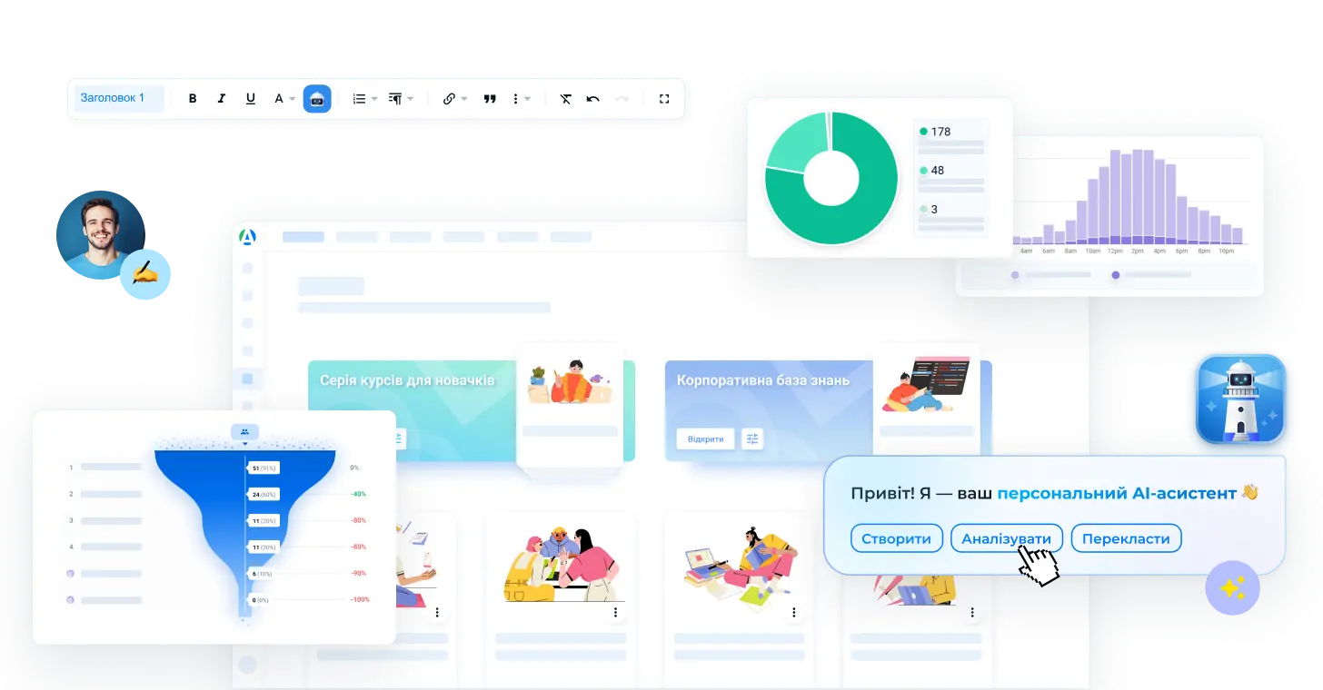 Як створити акаунт у LMS