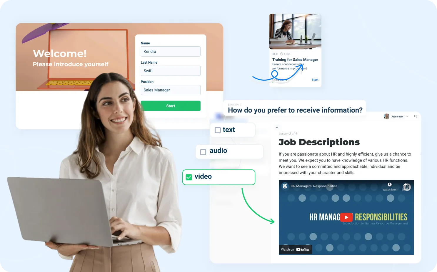 AcademyOcean LMS: Dynamic learning content