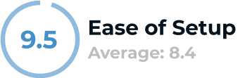 Ease of Setup