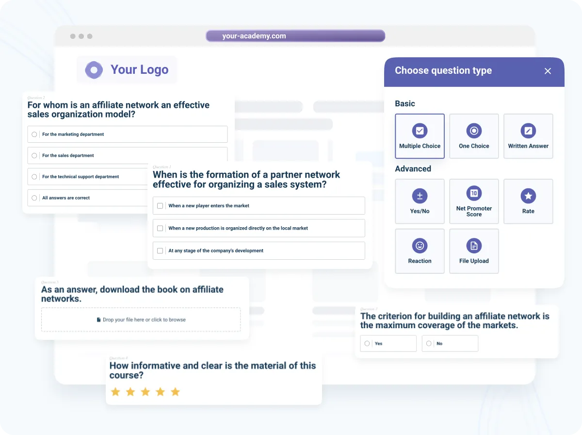 Reporting at AcademyOcean LMS