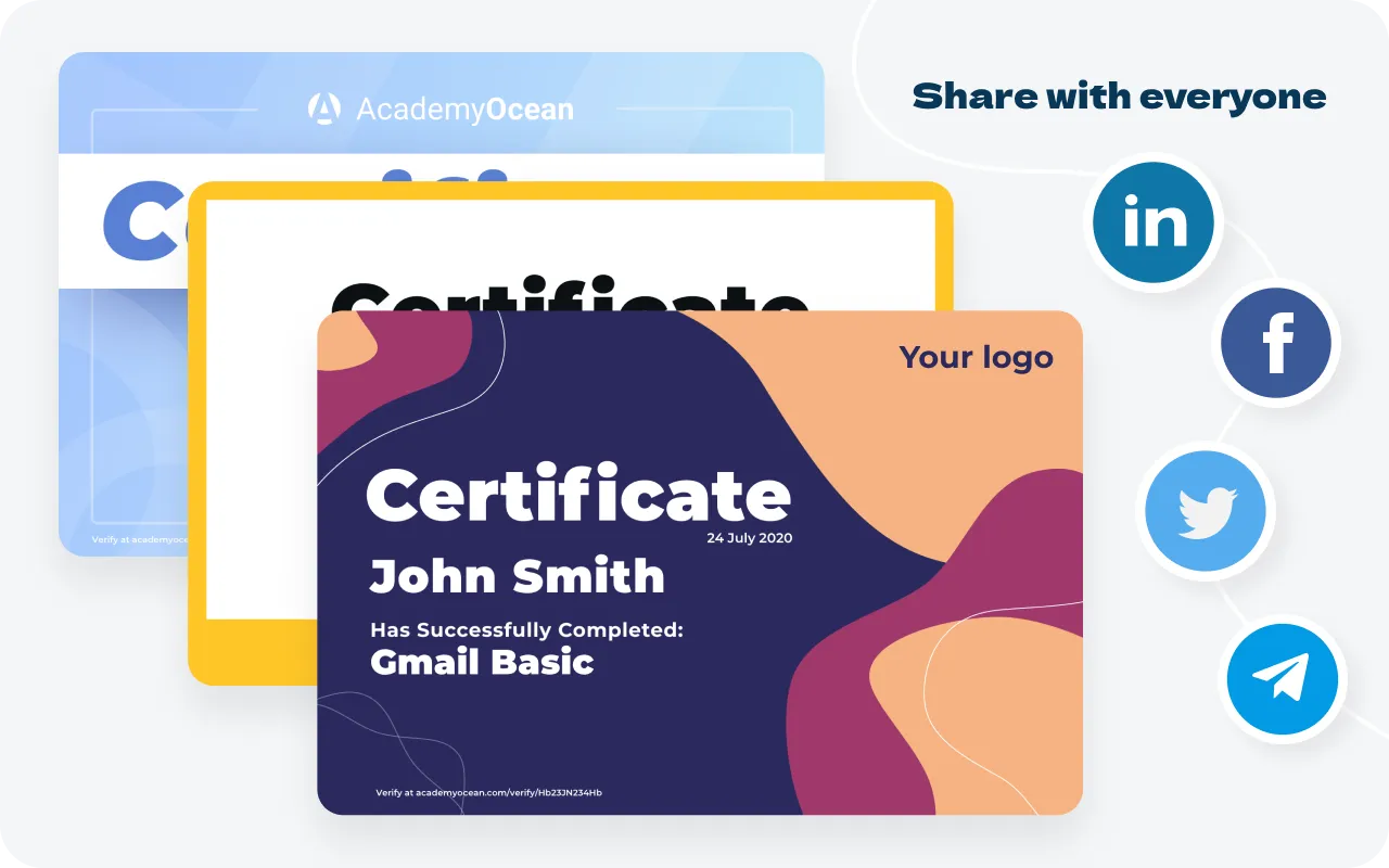 Recognize and celebrate onboarding milestones with digital certificates that validate achievements and serve as a source of motivation for continuous growth