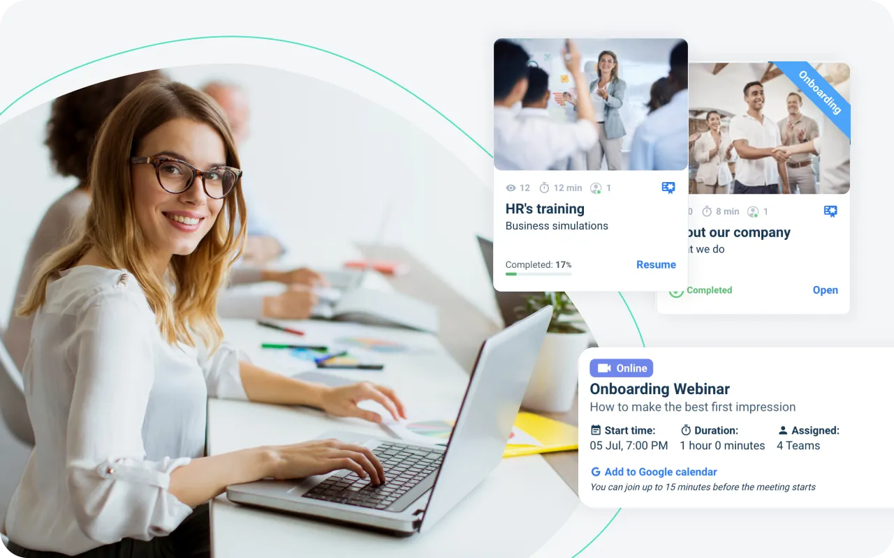 Craft a well-designed, strategic onboarding program that aligns with your organizational goals, empowering new hires with the knowledge and skills they need to thrive