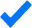 Blue Heavy Check Mark