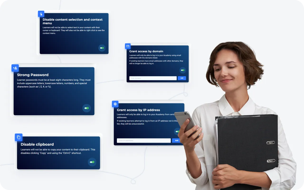Cloud LMS: Security and Control