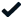 Black Heavy Check Mark