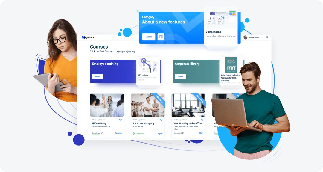 Knowledge base at AcademyOcean LMS