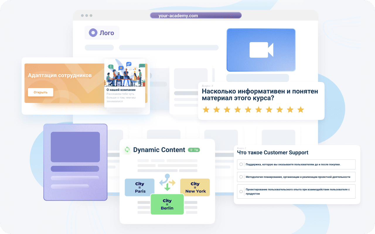 AcademyOcean LMS course builder