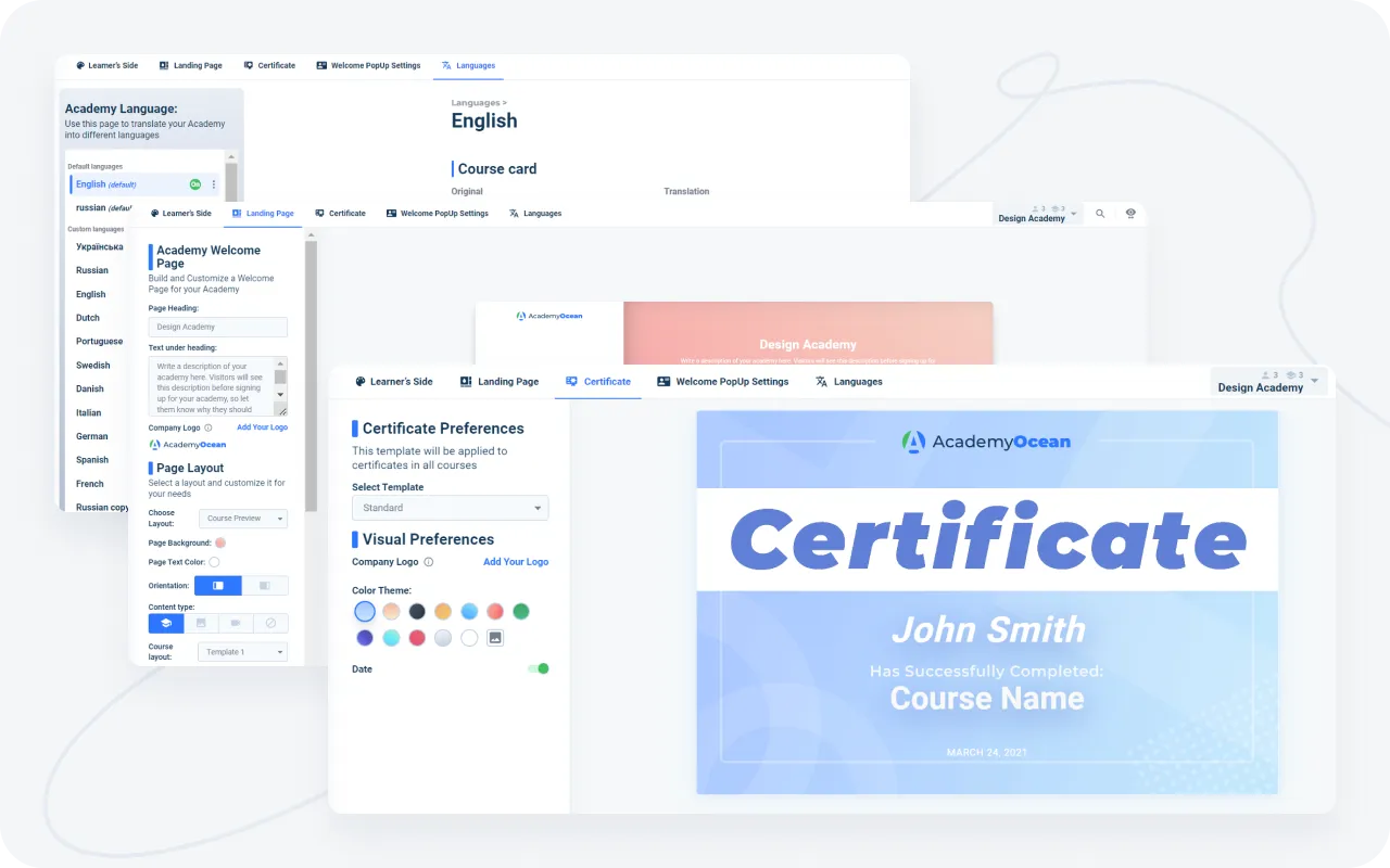 Customization options for LMS tailored to the automotive industry needs