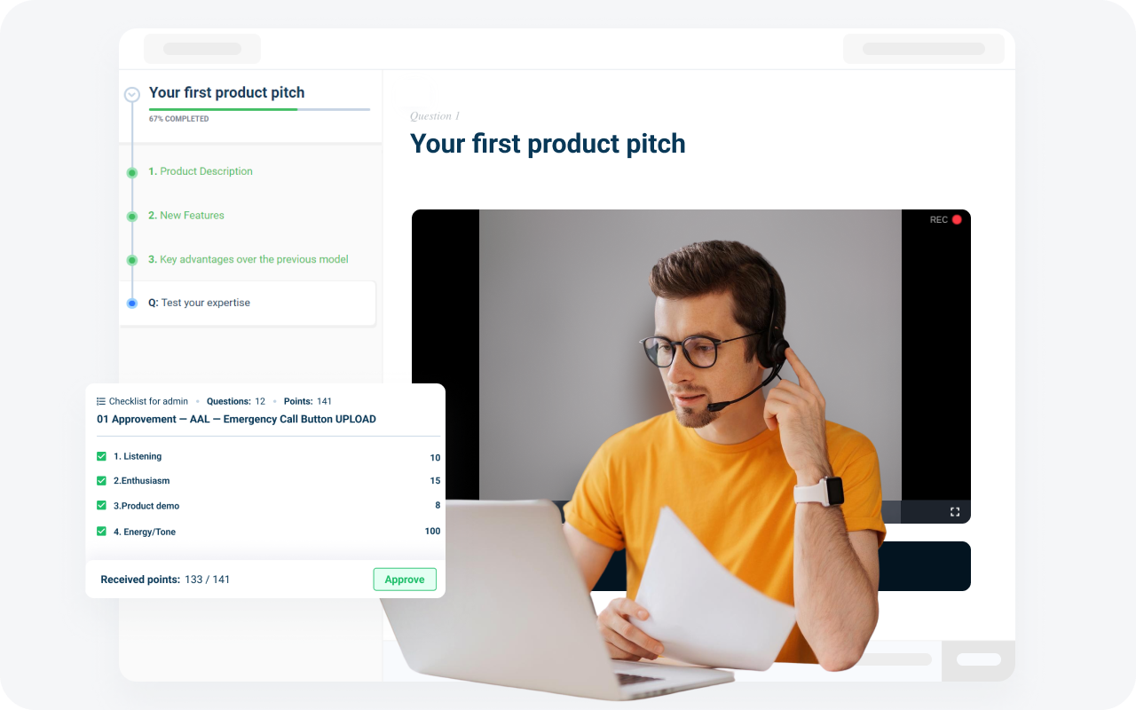 Communication skills test: An interactive assessment tool designed to evaluate and enhance communication skills for call center agents