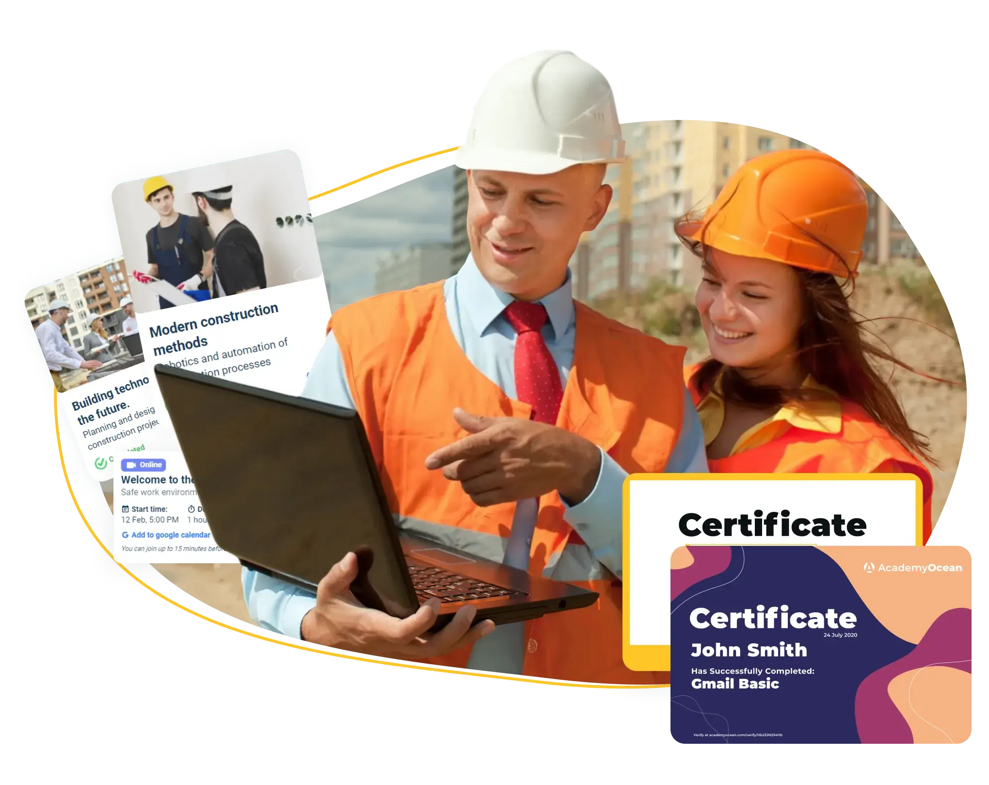 Construction software training LMS for your industry