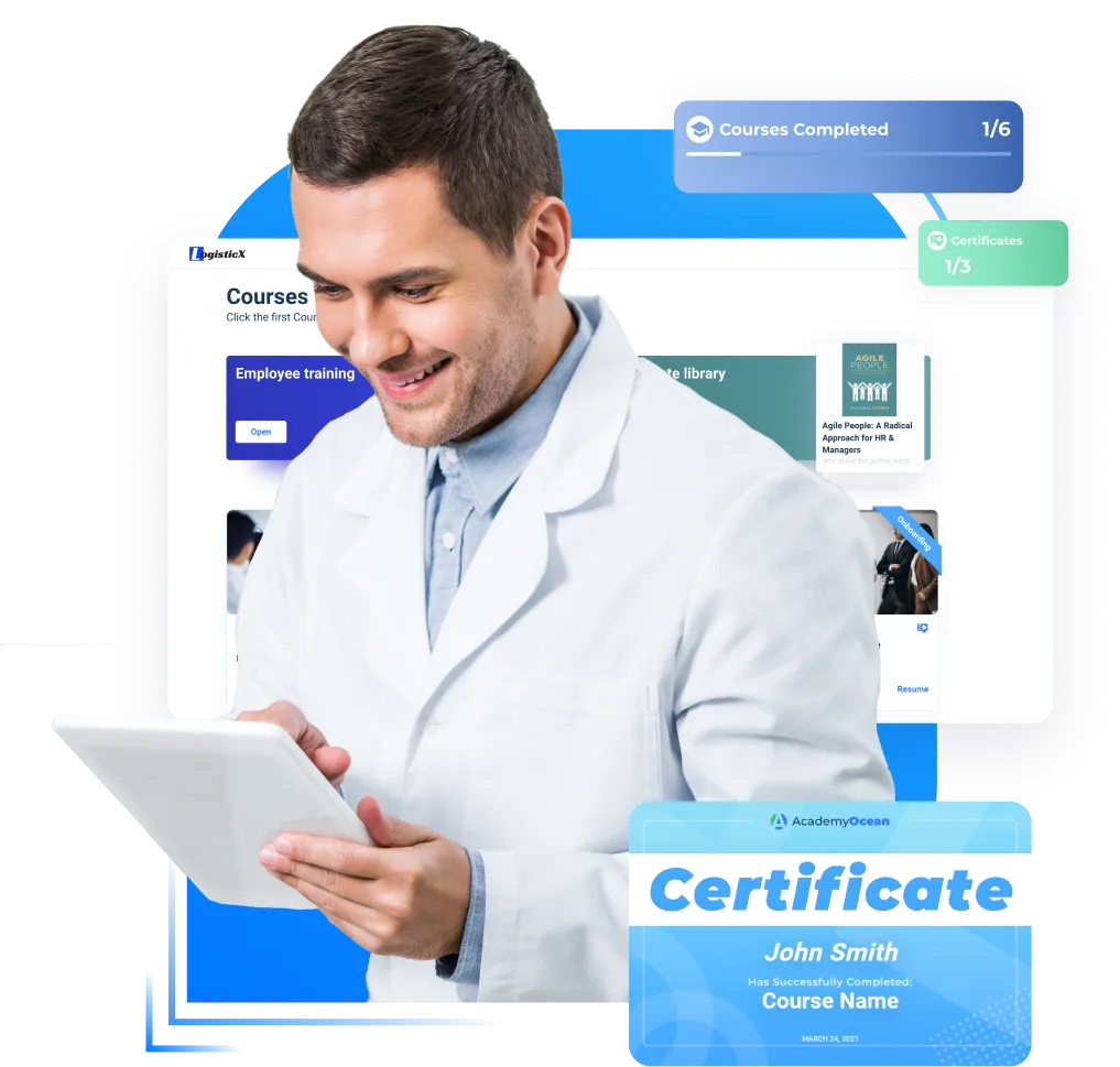 User-friendly dental LMS software