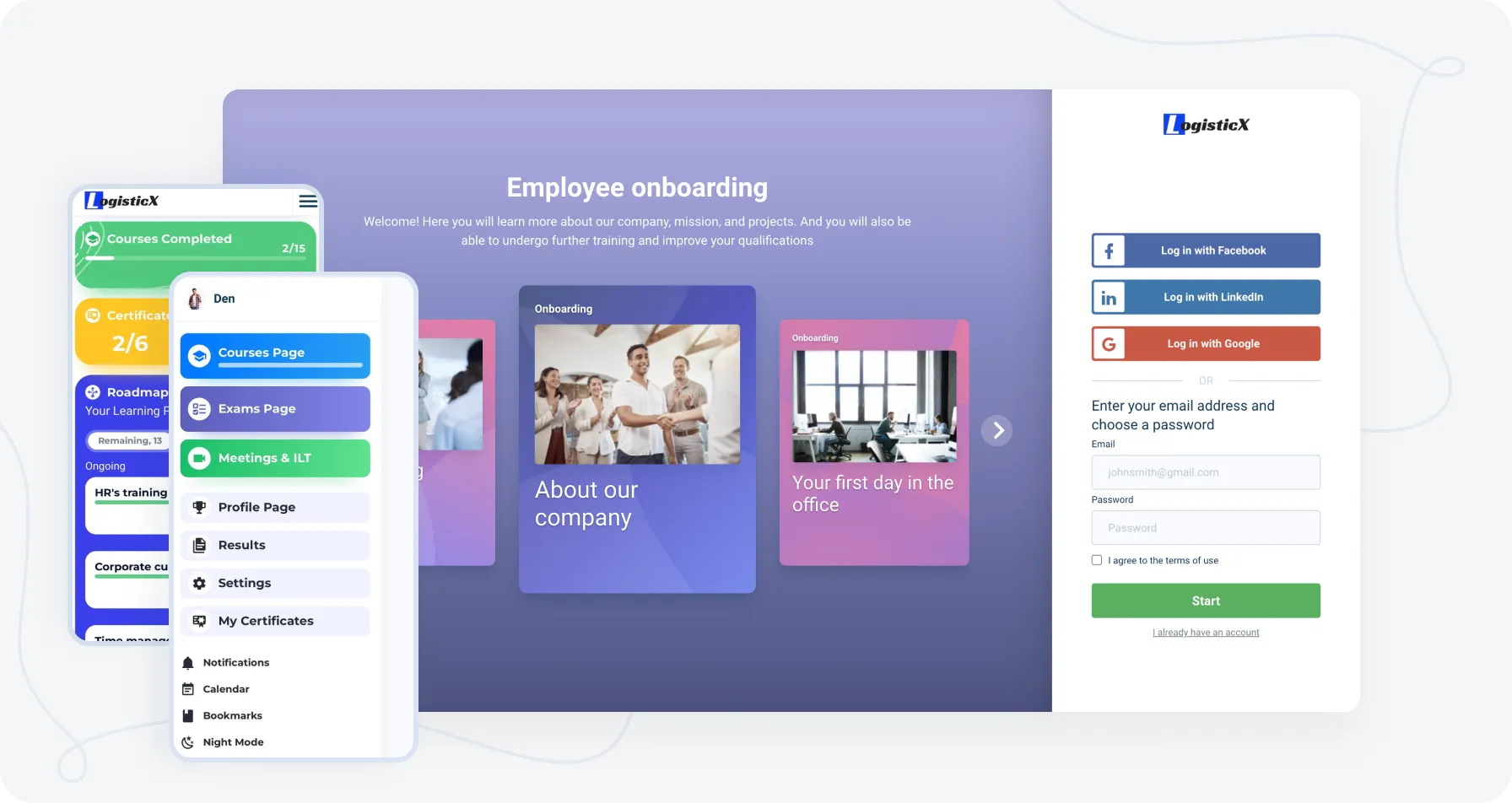 Onboarding for food industry