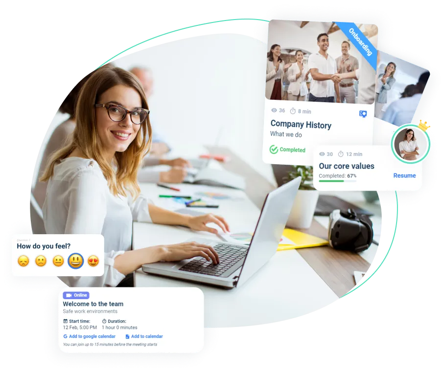 Master the basics with our induction training software - perfect for new employee onboarding courses