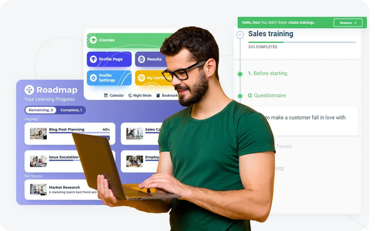 Make it easy to navigate LMS marketing solutions