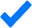 Blue Heavy Check Mark